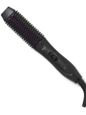 ion Travel Straightening Curling Brush Iron Unisex NIB